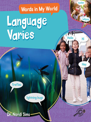cover image of Language Varies
